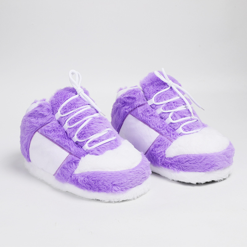 Plush Slip-On Slippers, picture 4 of 5