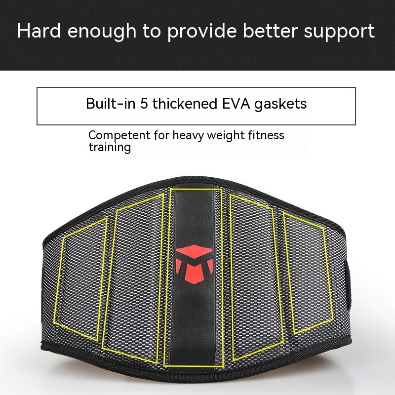 Deep Squat Workout Belt Weightlifting Hard Pull Weight-bearing Girdle Workout Devices - Image 11