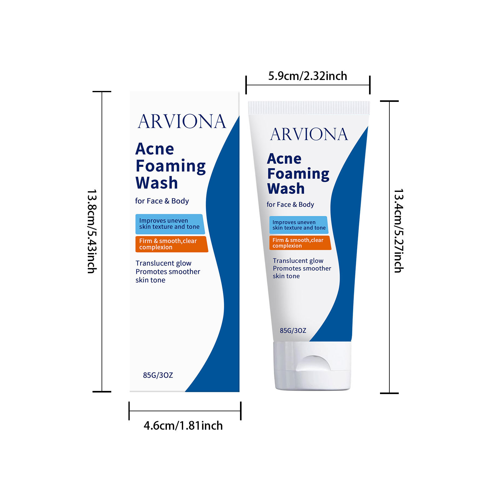 Acne-fighting Foaming Facial Cleanser