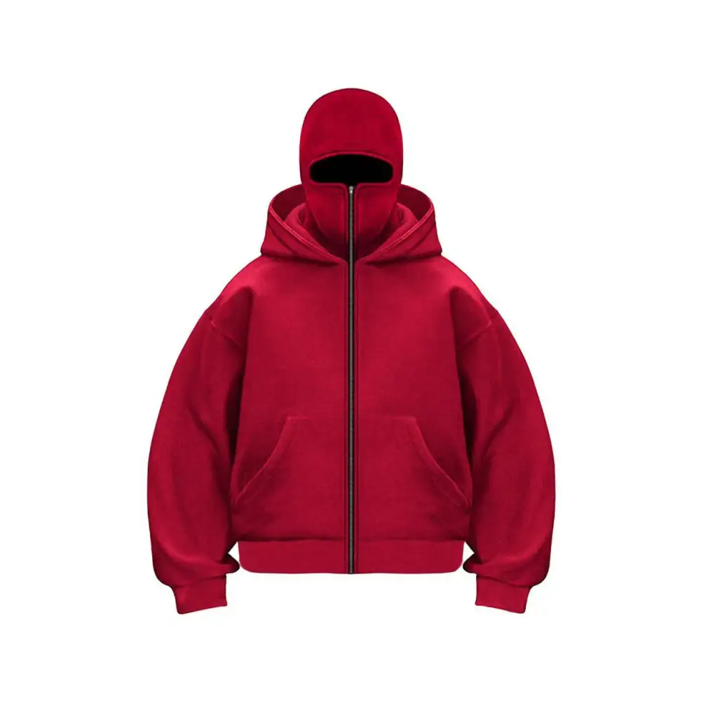 Men's and Women's Double-headed Zipper Hoodie