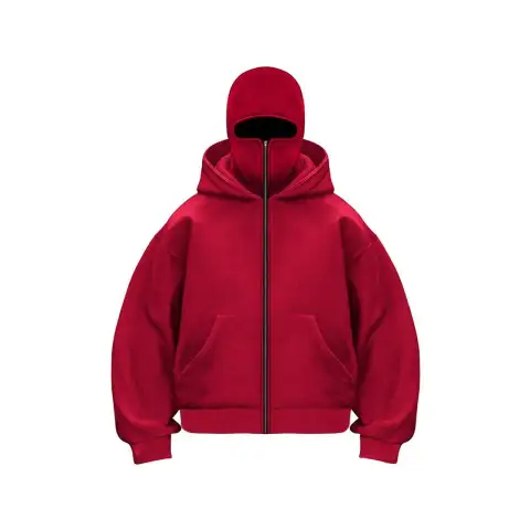 Men's and Women's Double-headed Zipper Hoodie