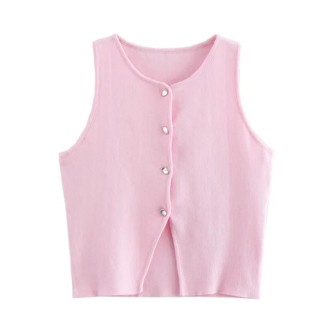 Women's New European And American Street Style Polyester Sweater Pink - Shop at LoveMi
