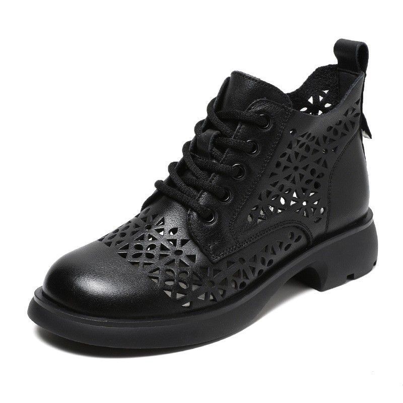 Women's Fashion Leather Martin Boots