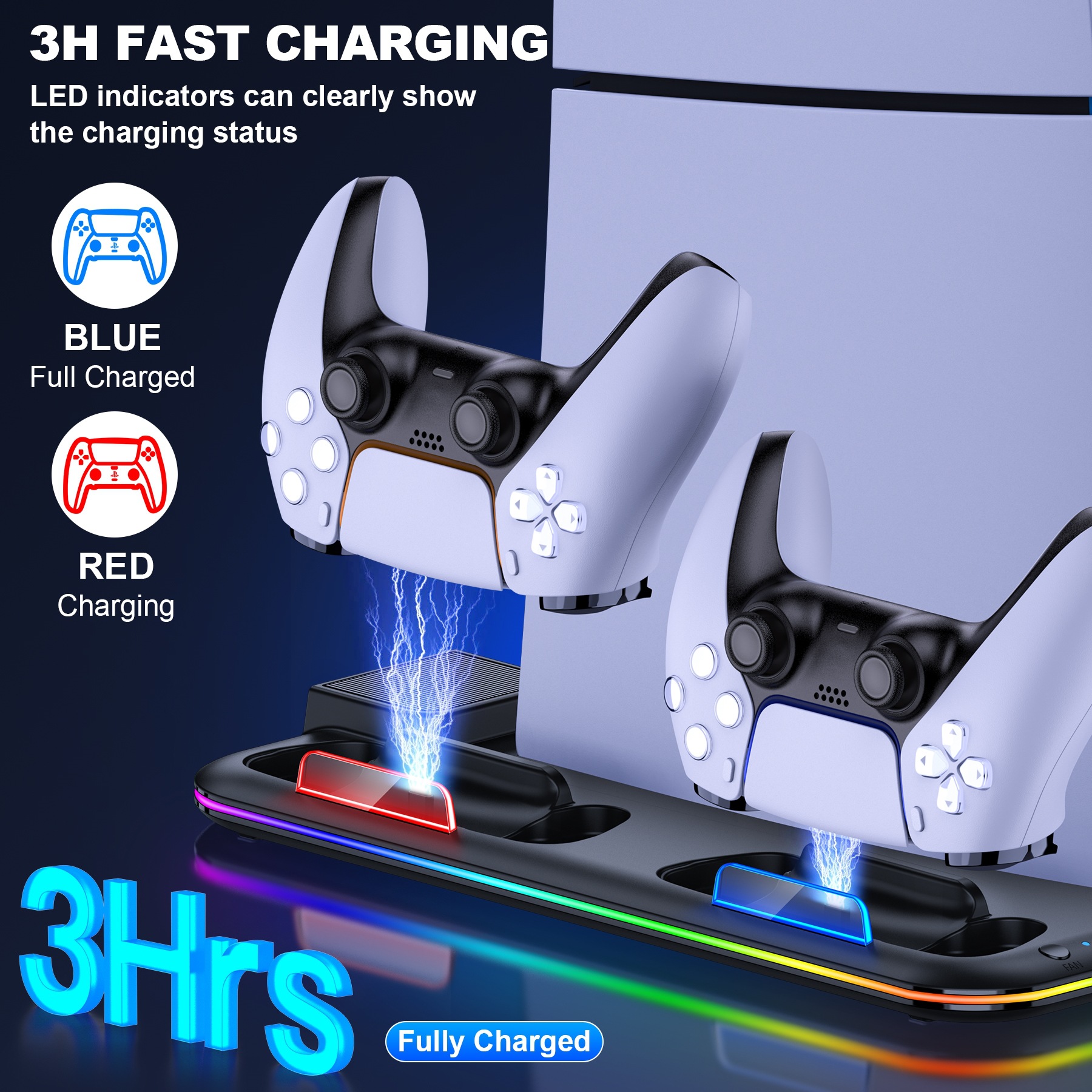 Slim Stand PS5 Controller Cooling Station - Image 22