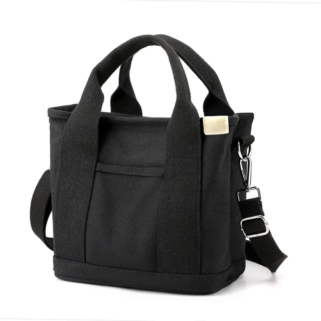 Women's Korean Style High end Canvas Bag Black - Shop at LoveMi