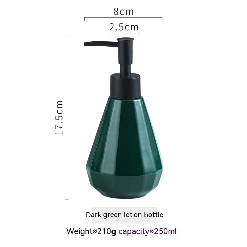 Diamond Bottle Light Green