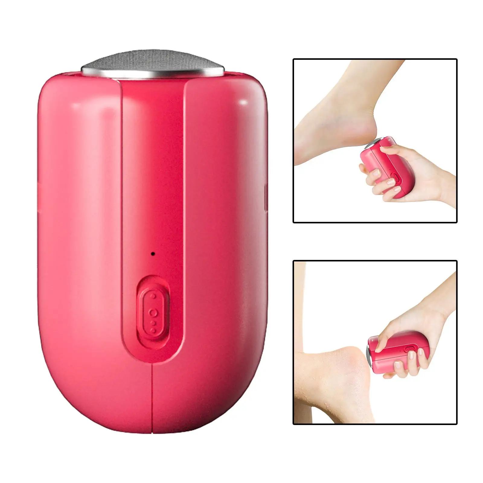 Electric Foot Callus Remover USB Rechargeable Pedicure Alloy Head Foot Rasp Foot Grinder for Dead Hard Skin Dry Skin Men Women