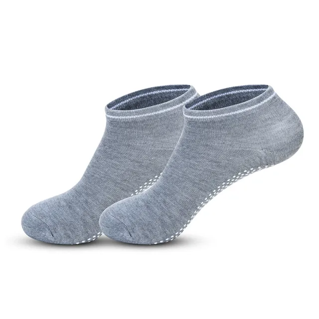Women's Non slip Yoga Socks Athletic Socks Female Boat Gray - Shop at LoveMi