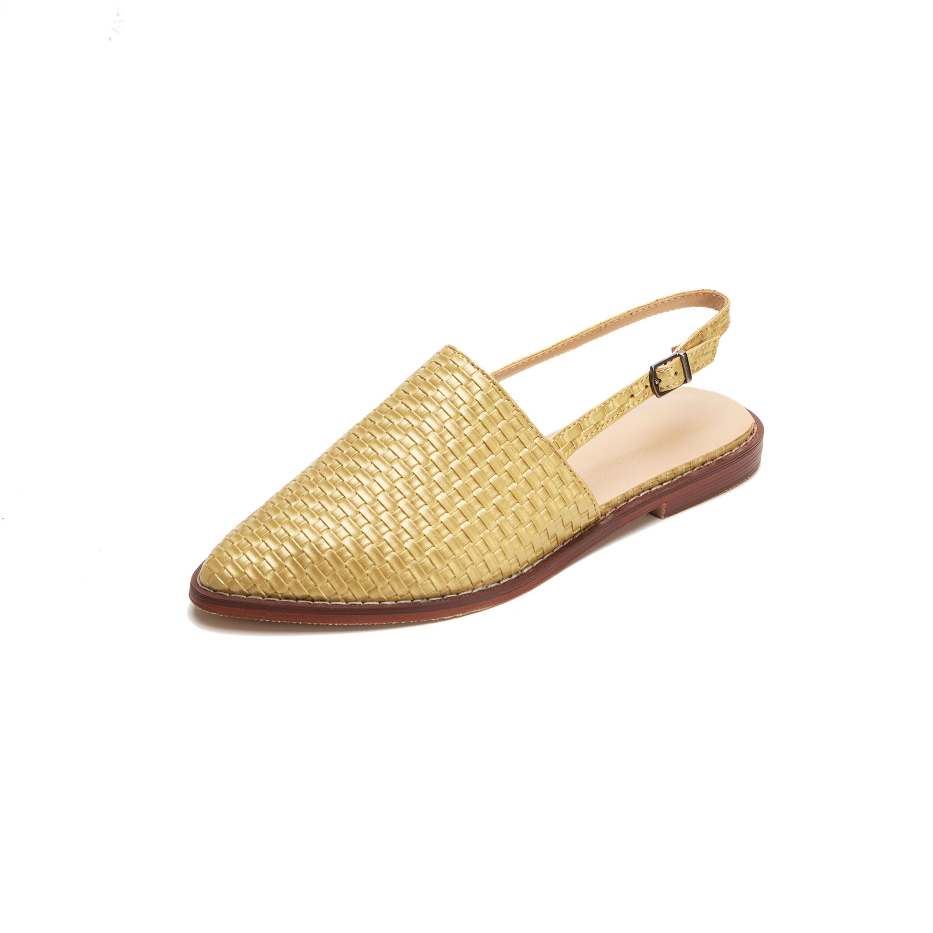 Extra-large Plus-size Woven-toe Sandals For Women
