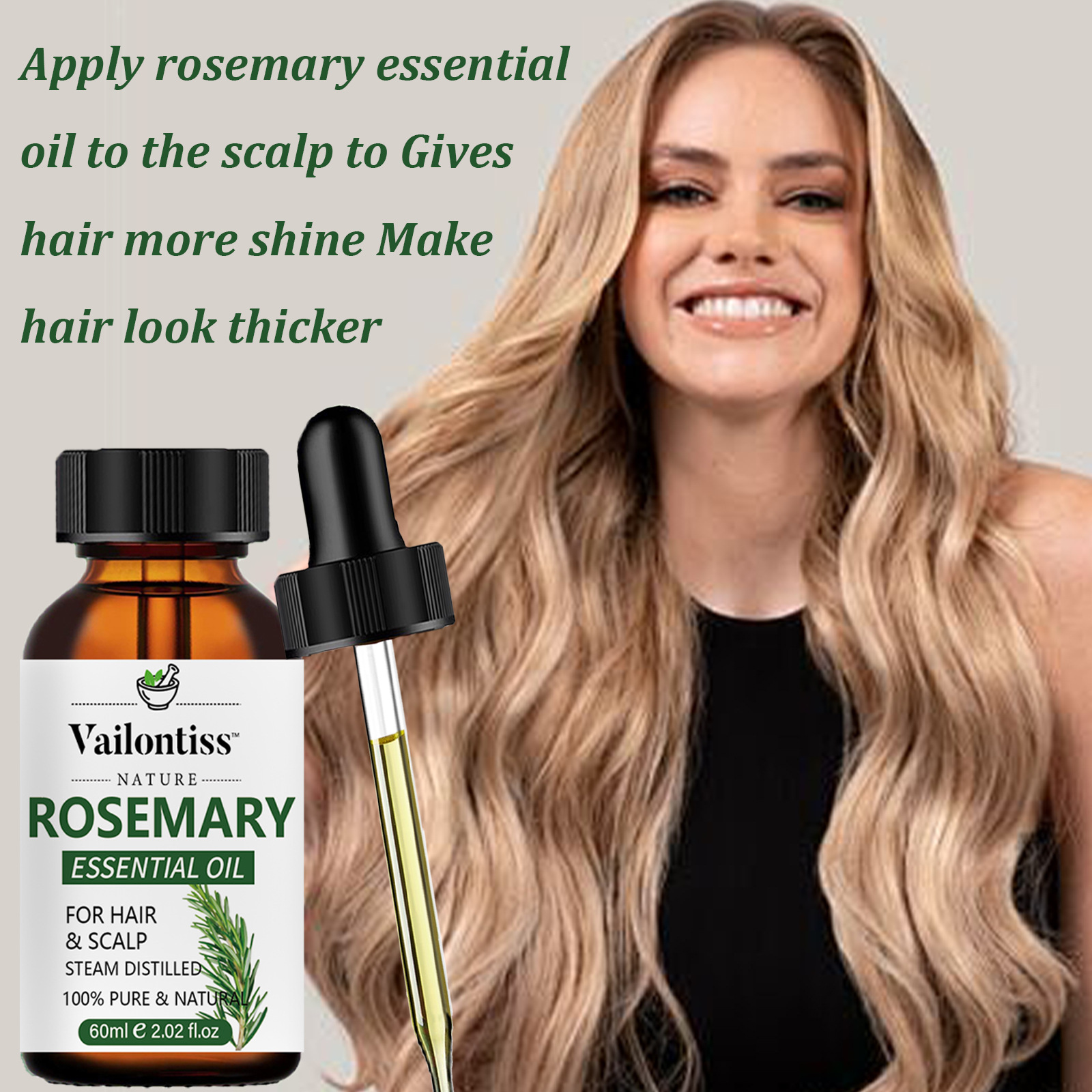 Rosemary Hair Care Essential Oil Hair Growth Strengthening