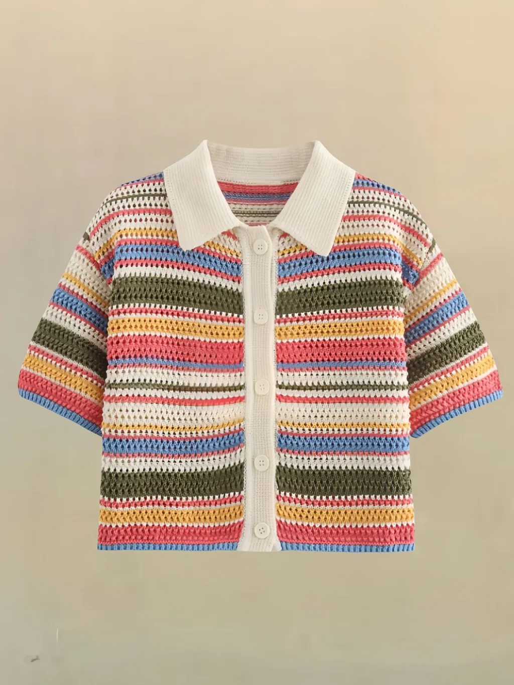 Vigorous Cute Knitting Suit Female - Top-S