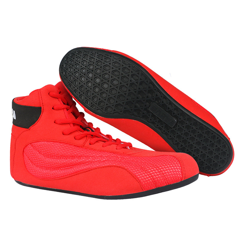 Cloth Boxing Shoe Red