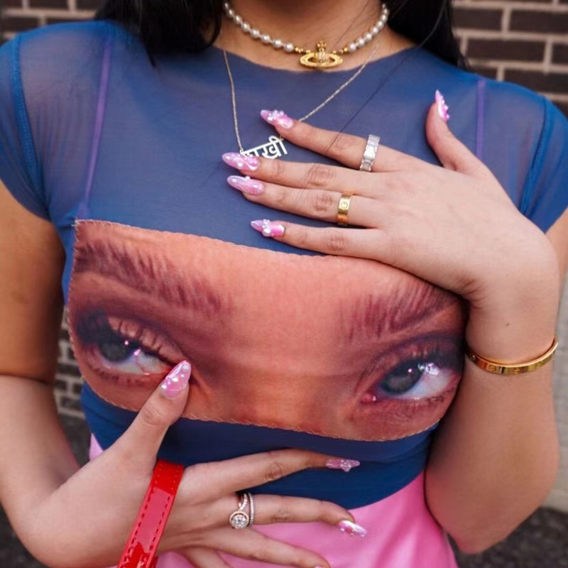 Retro Bf Half Sleeve T-shirt Women's Loose