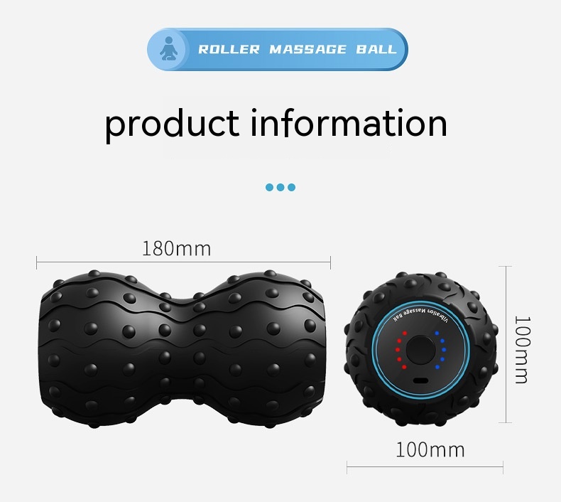 Peanut Massage Ball Shoulder And Neck Muscle Running Relaxation Massage Ball Foot Leg Fitness 22