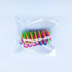 Funny Cat Colour Plastic Relieving Stuffy Self-beating Elastic Interaction Bite-resistant Toys - Colour Mixing 4Pcs - View 1