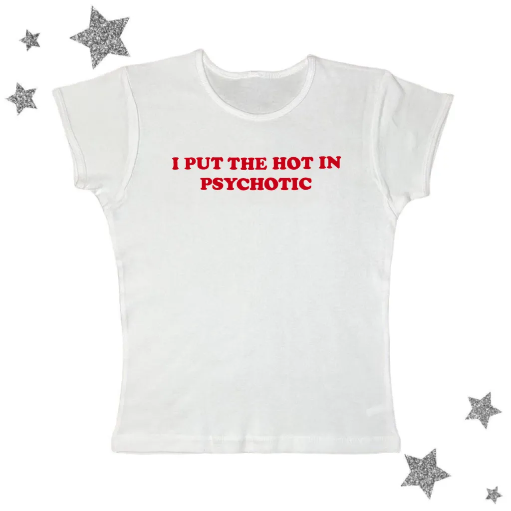 Cute Short Top Women's Summer Casual Slim Fit Street T-shirt - White