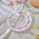 Strawberry Cream White Lace