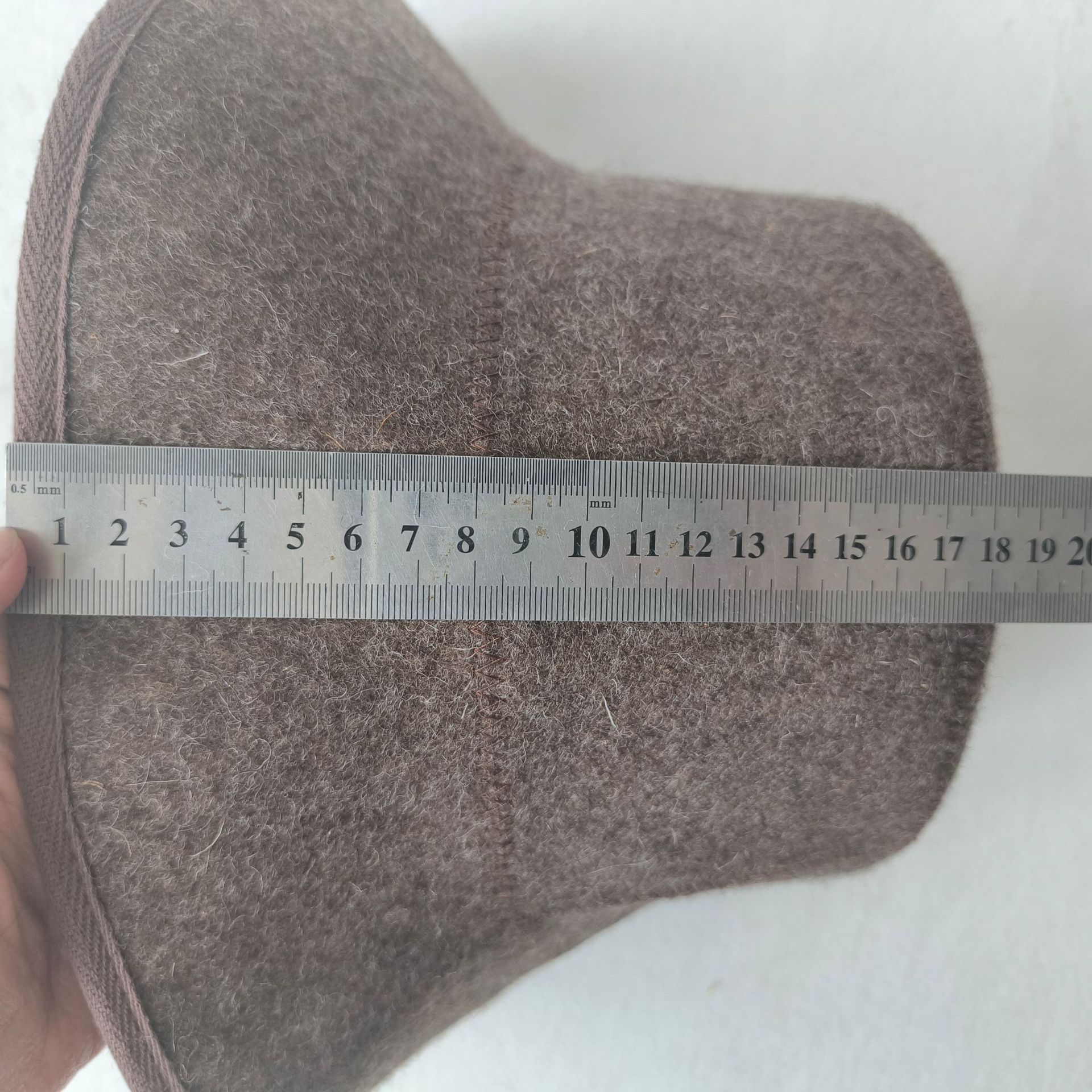 Eco-friendly Reusable Water-absorbent Soft Wool Sauna Hat