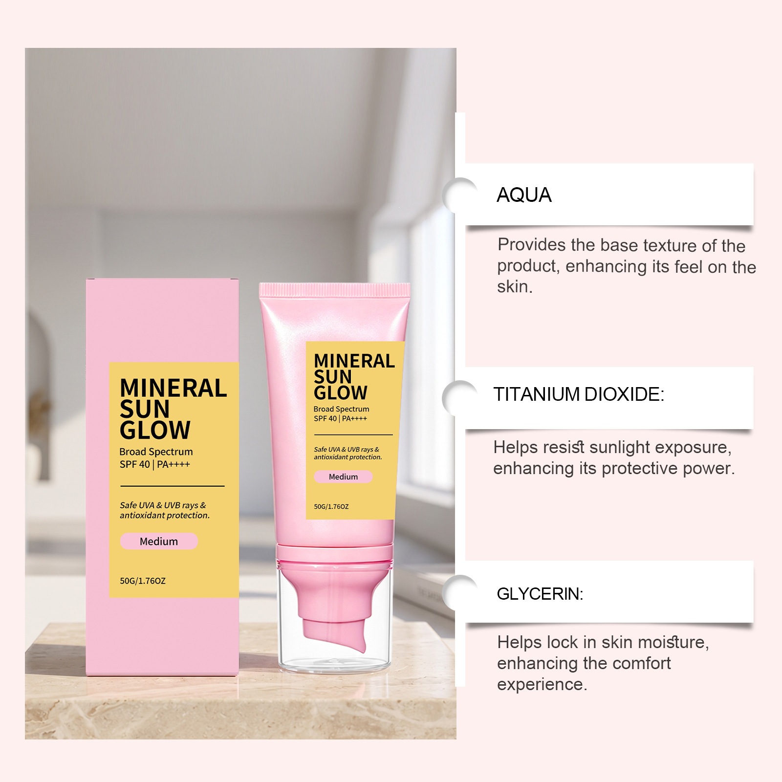 Mineral Sunscreen With A Smooth Finish