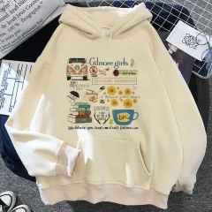 Gilmore Girls Hoodies Women Sweat Y2k Winter Pullover Track - 76492-S - View 1