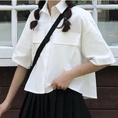 JK Uniform Short-sleeved Shirt Pleated Skirt Skirt - Shirt Skirt-L - View 1