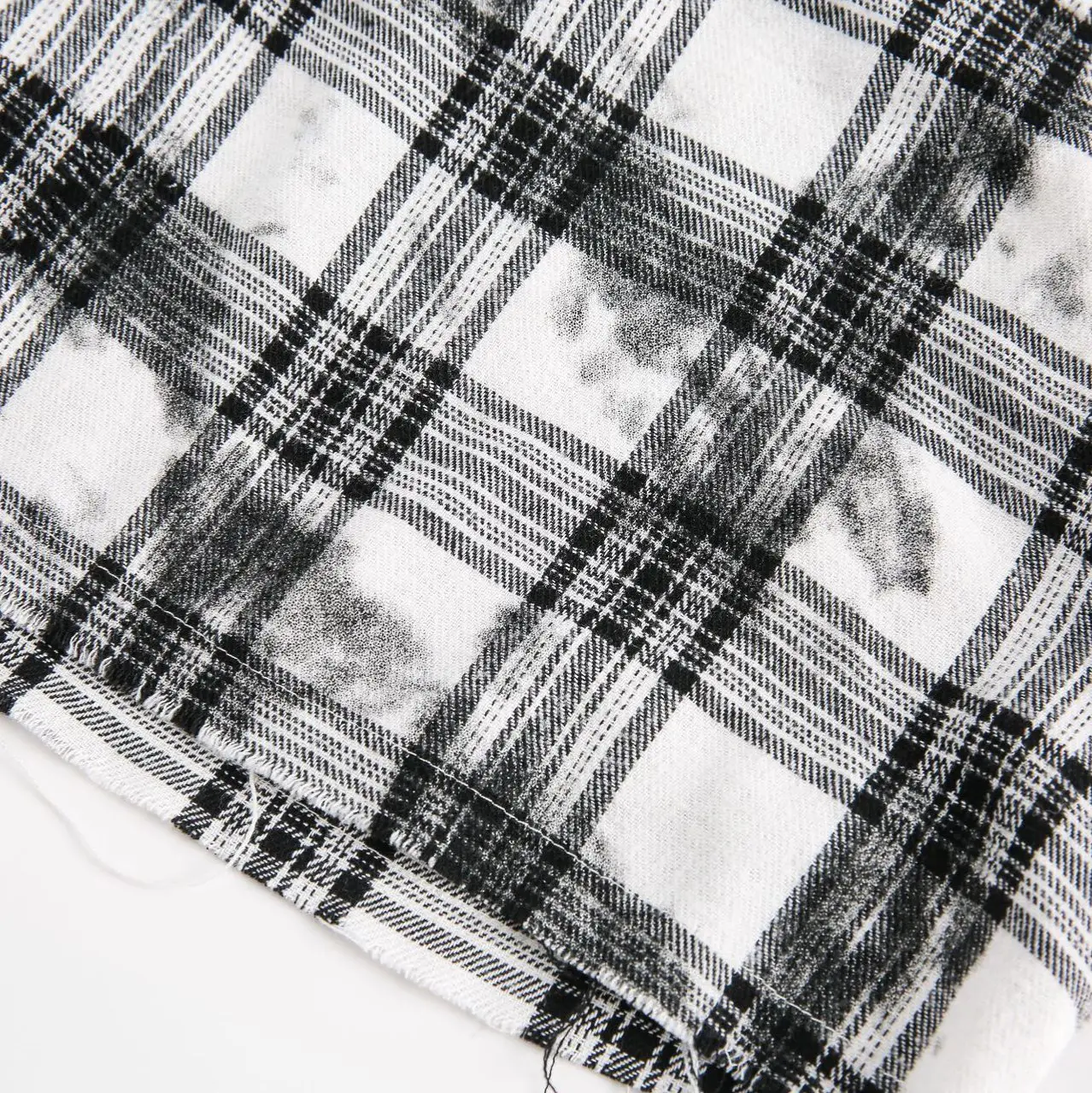 Retro Plaid Loose Short Sleeve Shirt
