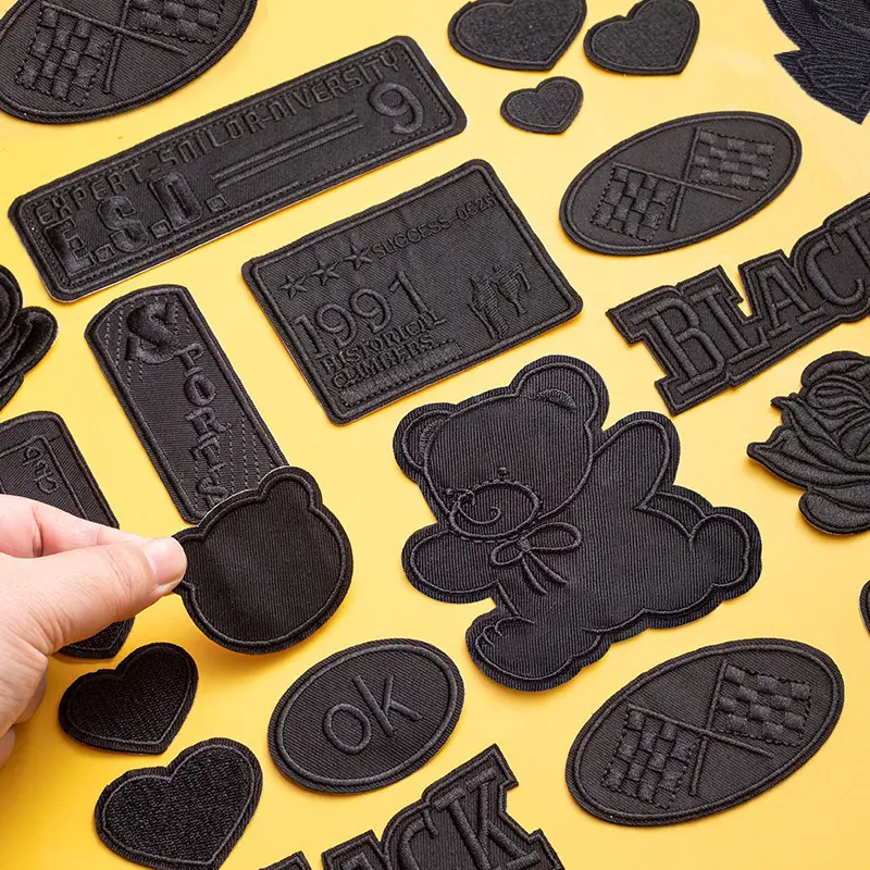 Clothes Sticker Patch Self-adhesive Sewing Free Hole