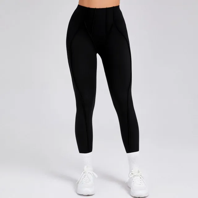 Women's Fashion Personalized Fitness Pants Tight Trousers Black - Shop at LoveMi