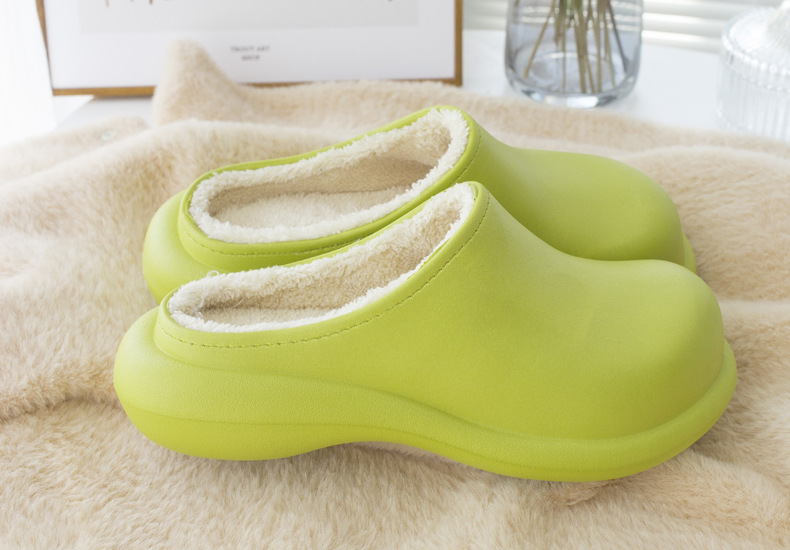 Title 6, Half-pack with warm cotton slippers, home cotto...