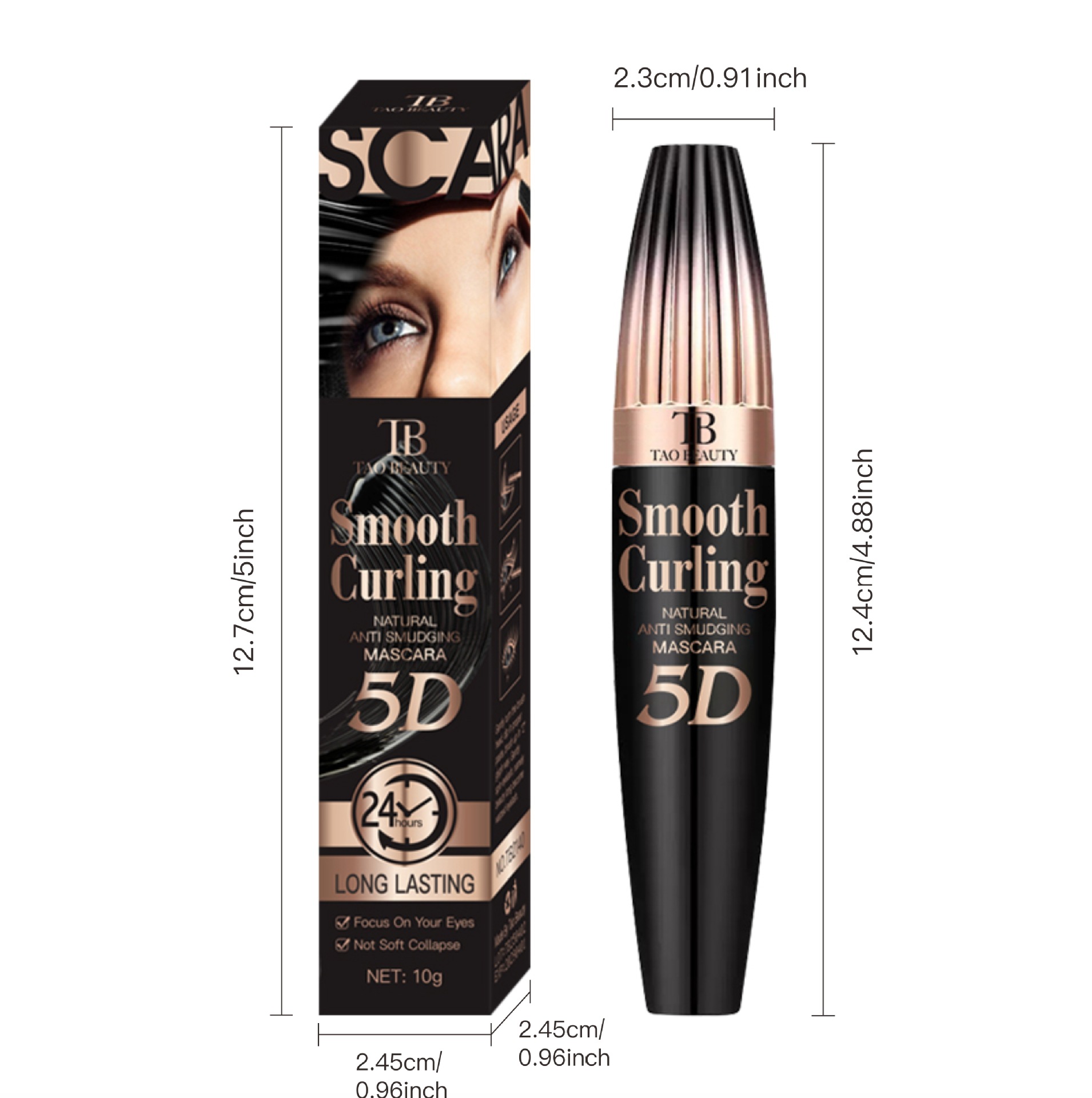 Natural Lengthening Fast-drying Waterproof Mascara 3