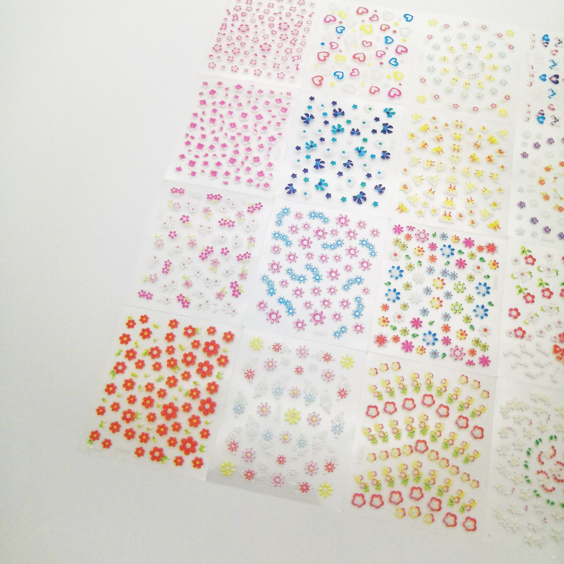 3D Nail Decoration Nail Sticker Set