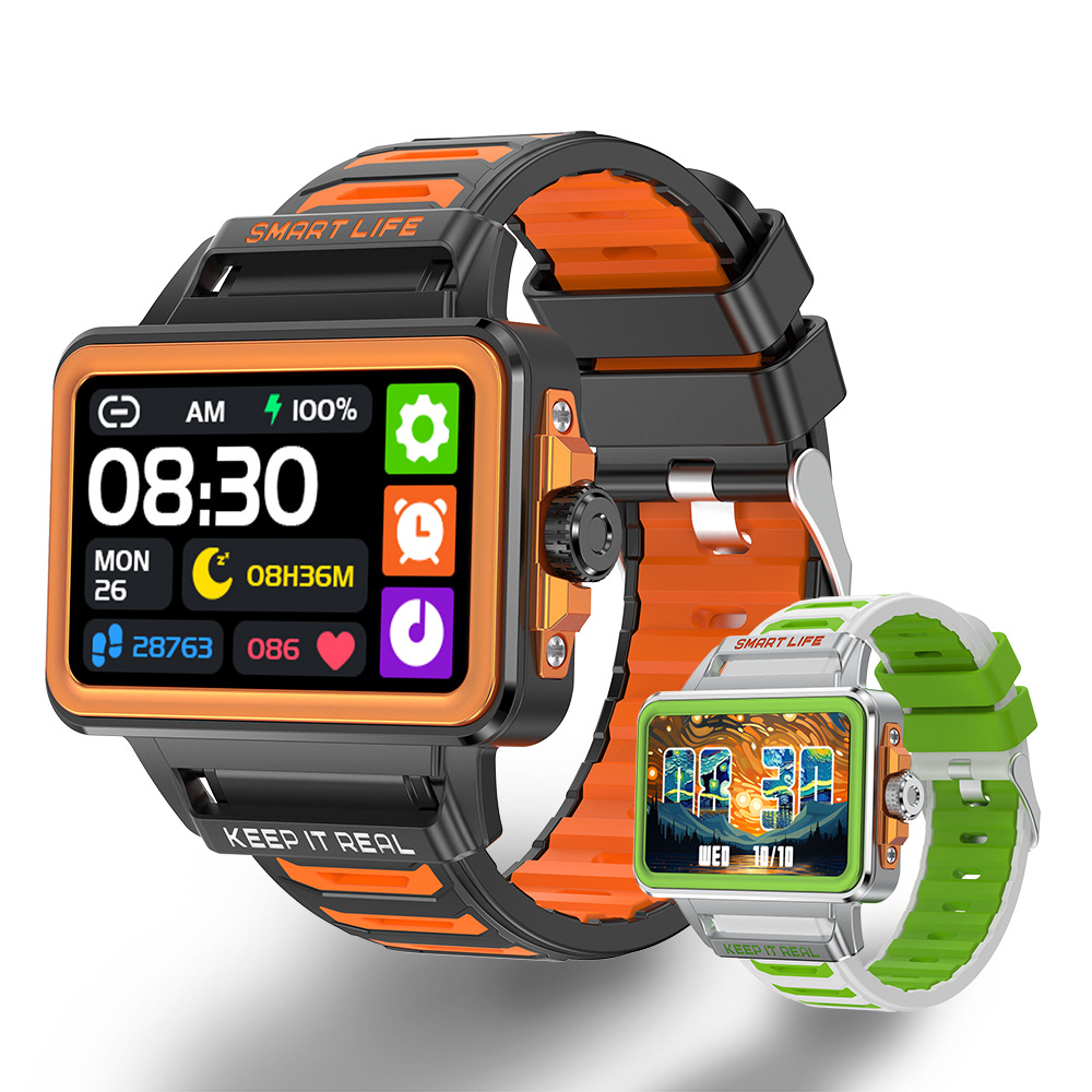 Montre connectée mode — Écran carré 1,57 pouce 5