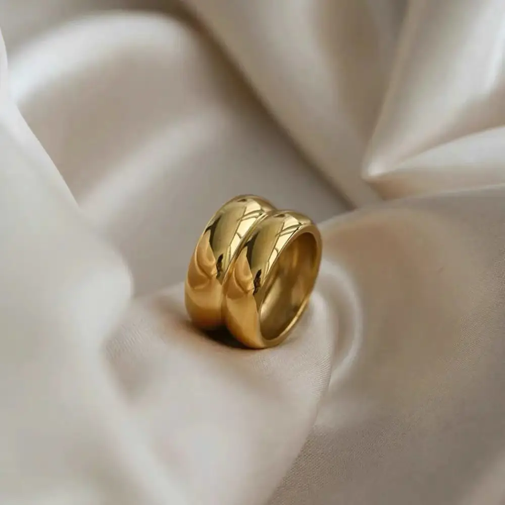 Metal Thick Type Ring High Color Retention