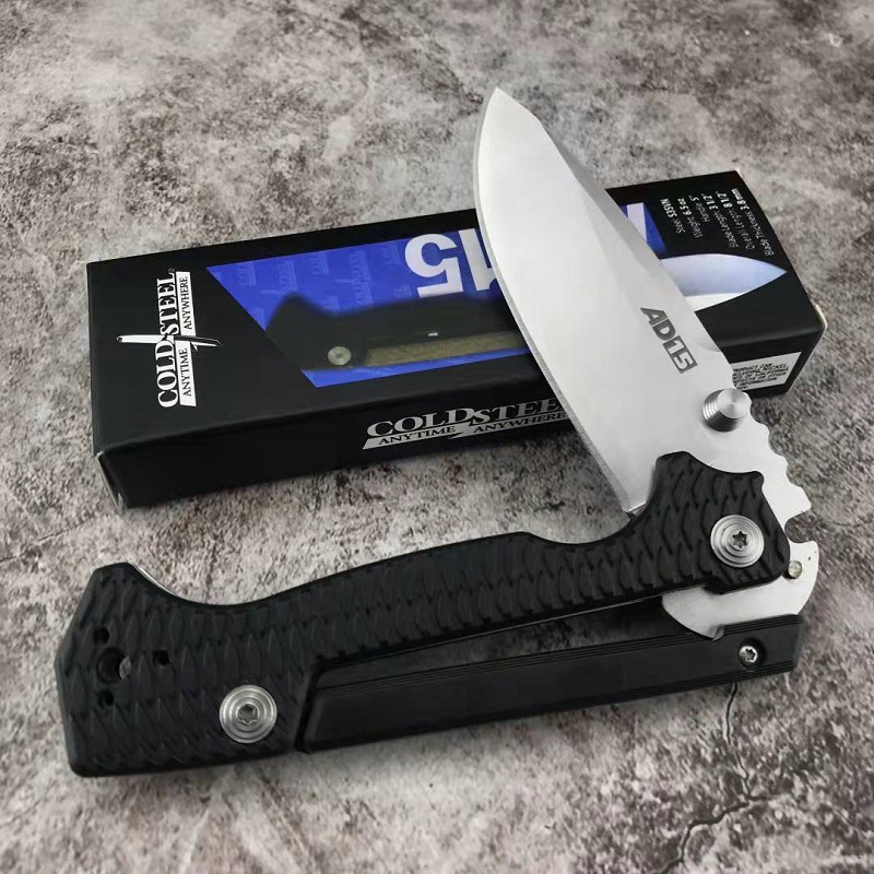 Title 9, Cold Steel AD15 Outdoor Survival Klappmesser, r...