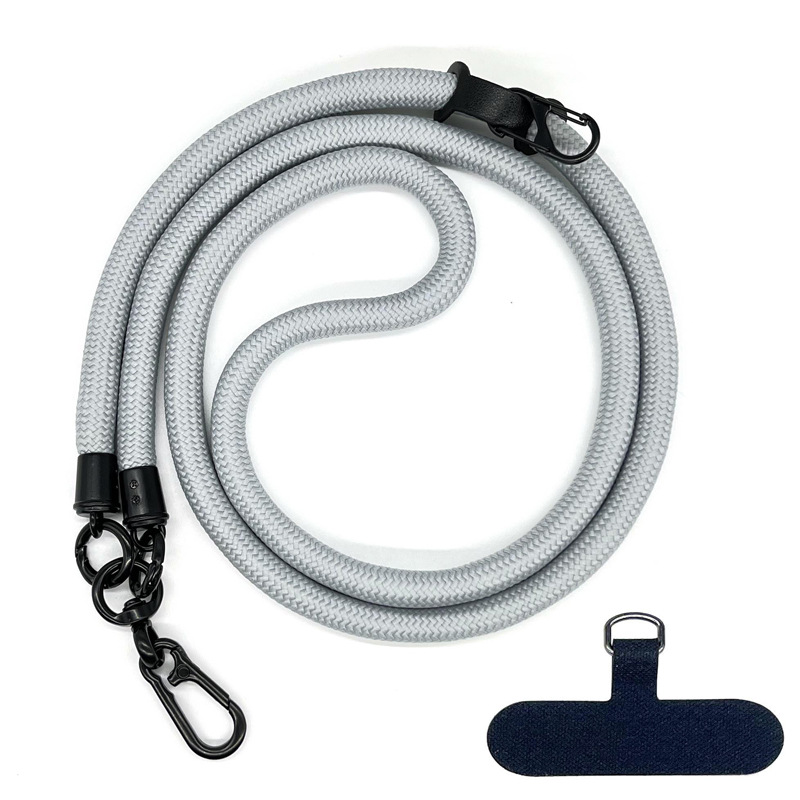 10MM Climbing Rope Mobile Phone Lanyard Gasket Adjustable Crossbody Mobile Phone Strap Camera Strap Rope Anti-lost Neck Rope