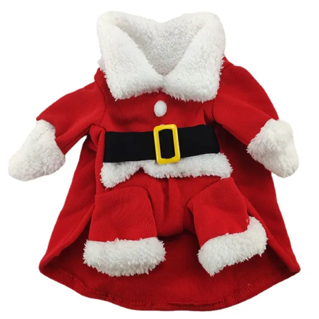 Christmas Pet Small Dog Pet Costume Red - Shop at LoveMi