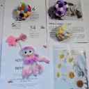 Purple White Small Octopus