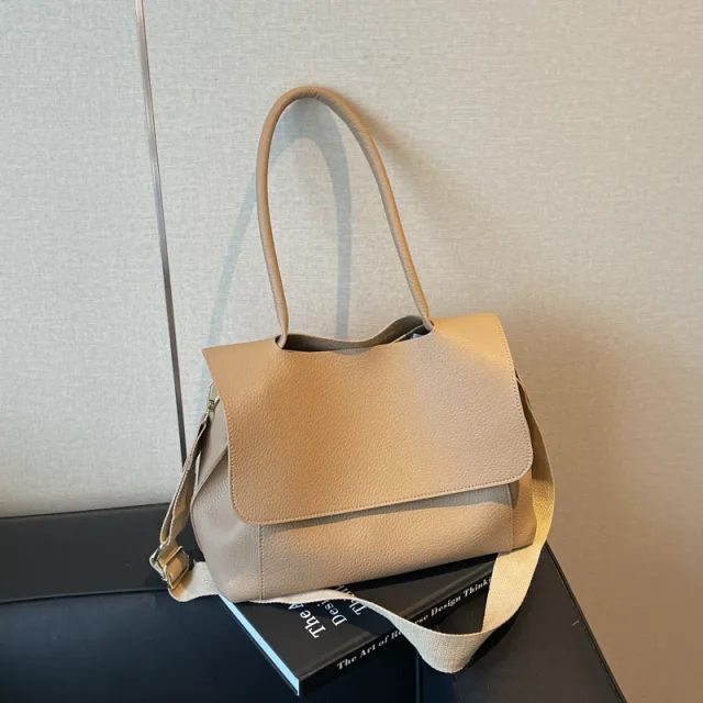 Vintage Casual All matching Tote Bag Khaki - Shop at LoveMi