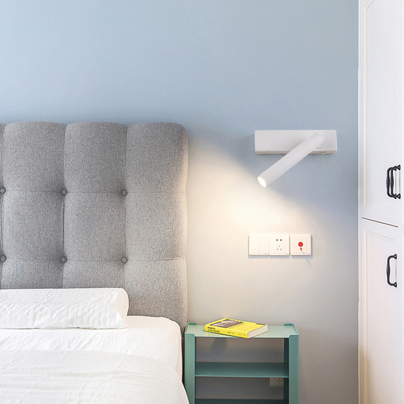 Wall Lamp Modern Minimalist Rotatable Reading Lamp