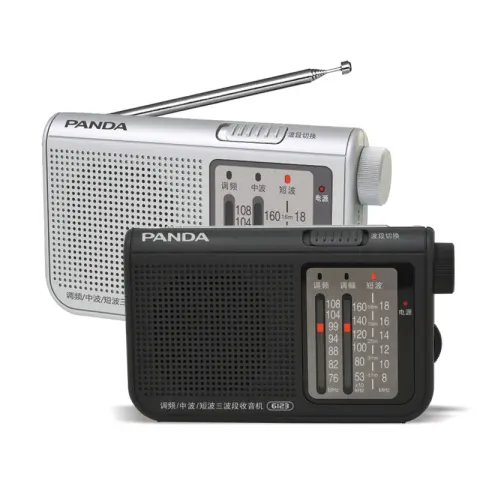Panda Medium Wave Short Old Man Radio