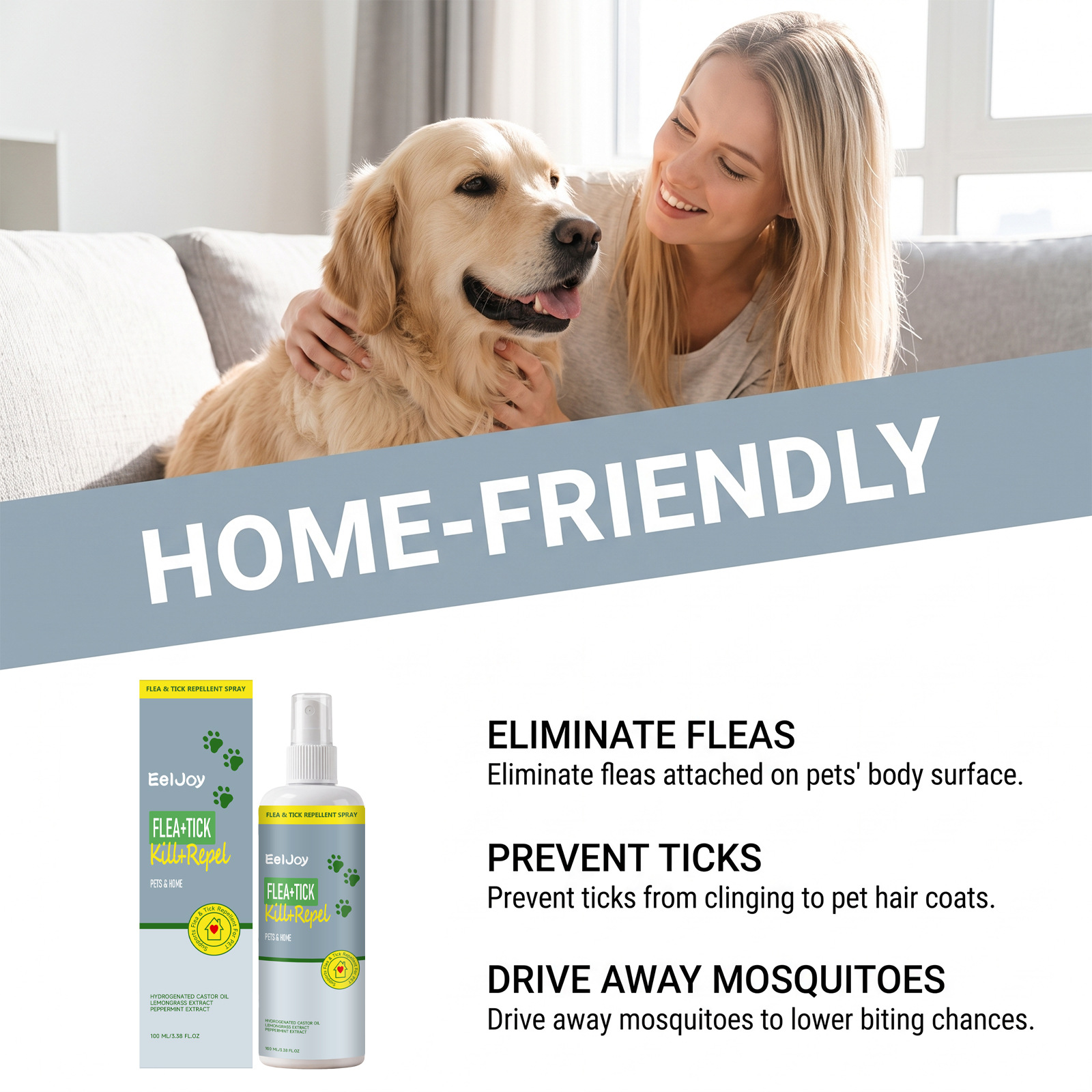 Flea And Tick Repellent Spray For Pets 4