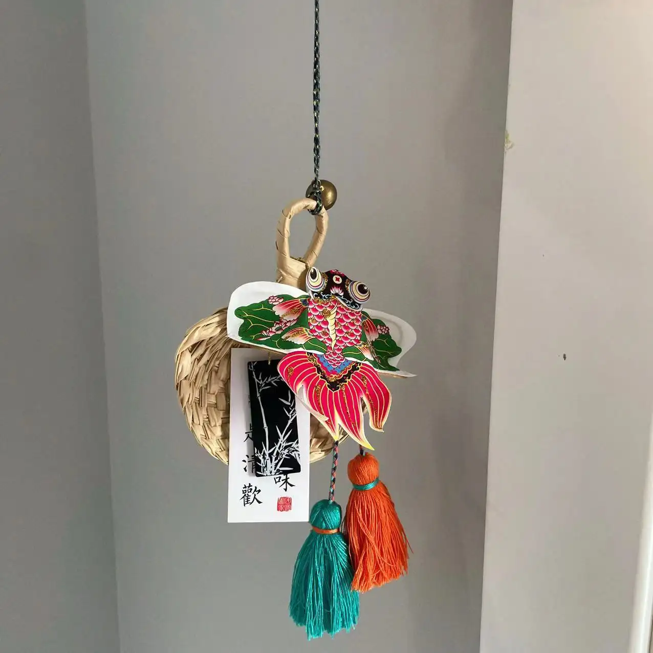 Kite Mini Kite Fan Pendant Live Material New Chinese Style Pendant