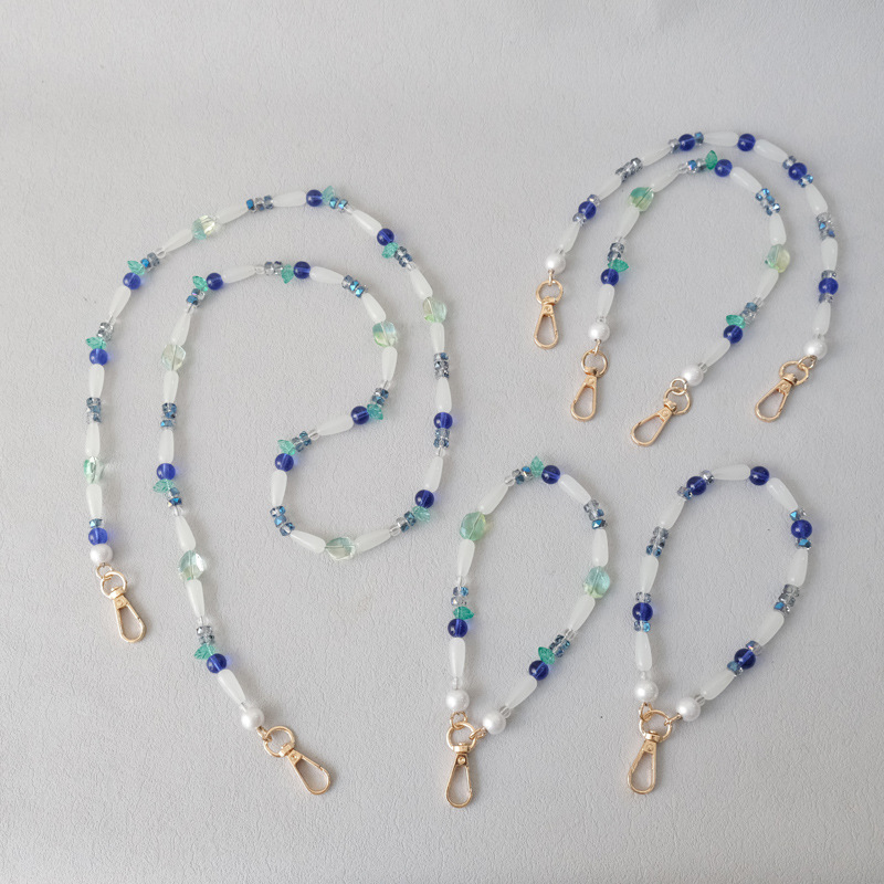 Fashion Bead Bracelet Accessories Crossbody Bag Chain view 3