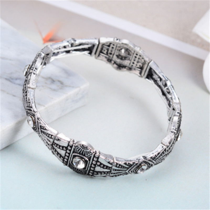 Title 5, Unisex Geometric Boho Vintage Alloy Bracelet