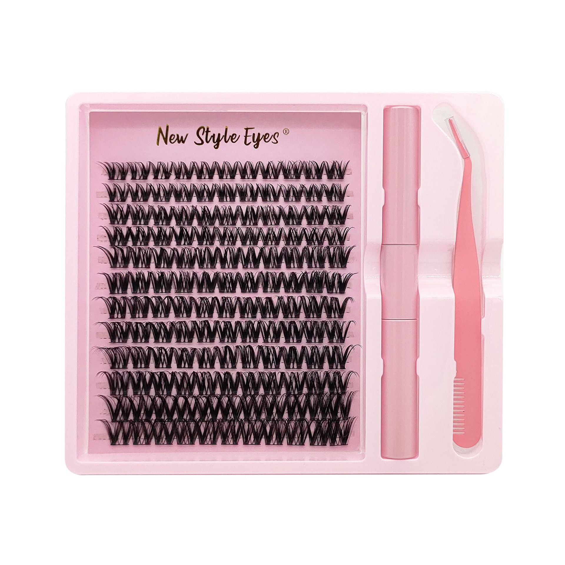 Twelve-row Set Long Cross Thick False Eyelashes 3