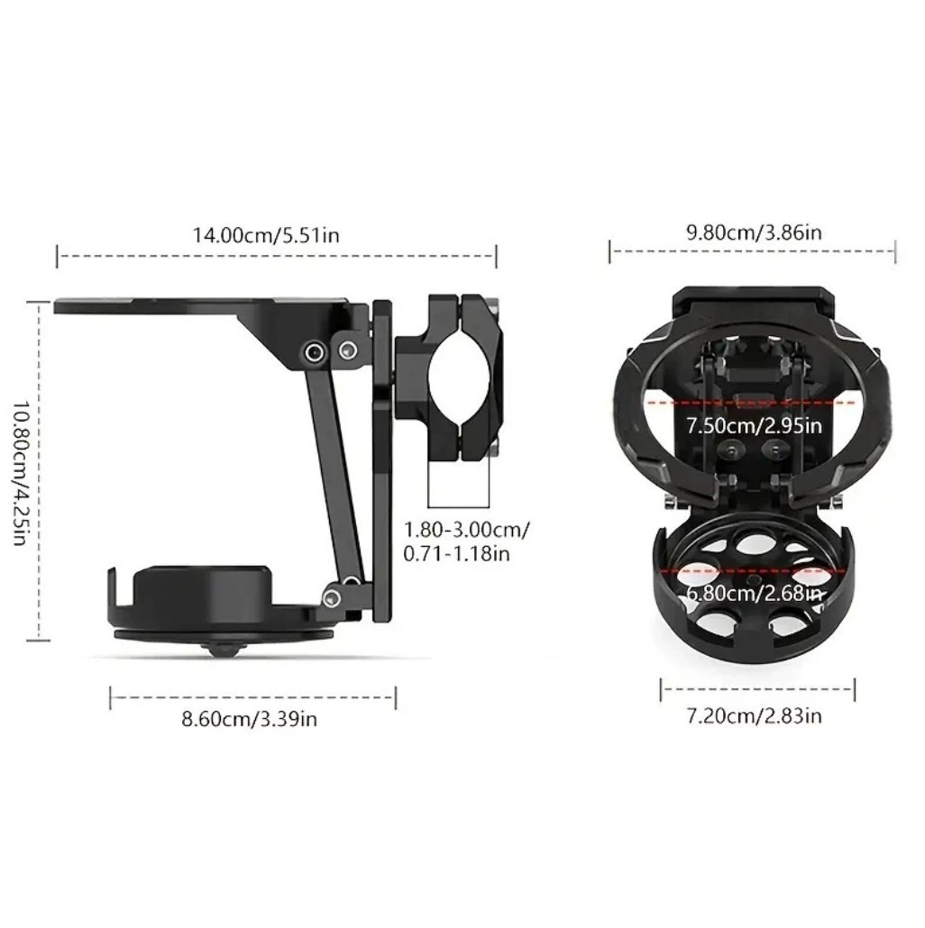 Porte-Gobelet Pliable Universel pour Vélo & Trottinette