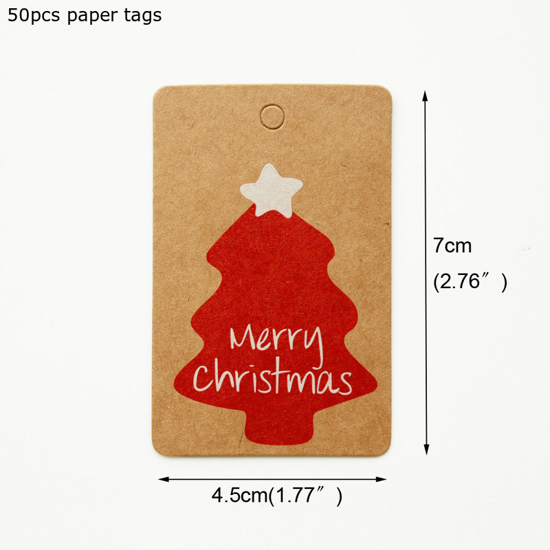 50 Christmas Tree Tags