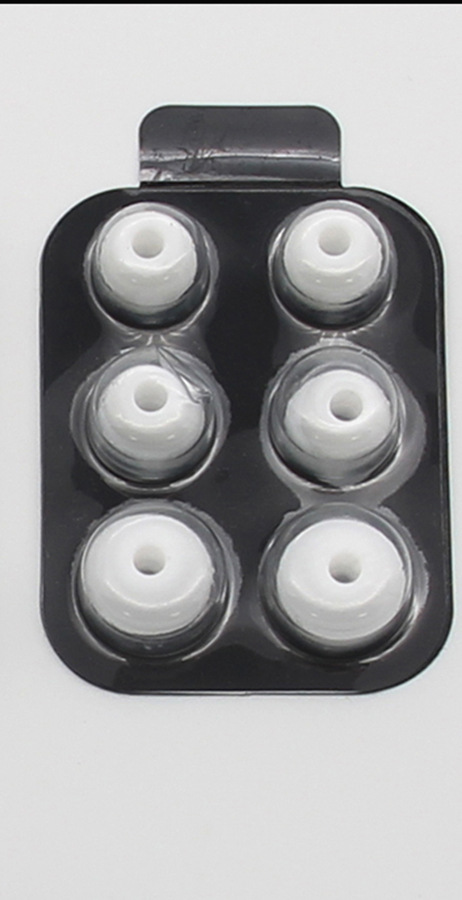 White Earplug Cover