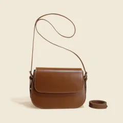 Genuine Leather Women's All-match High-grade Shoulder Bag - Brown - View 1