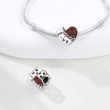 Dreamy Dessert Series Copper Bead Pendant DIY Bracelet Accessories